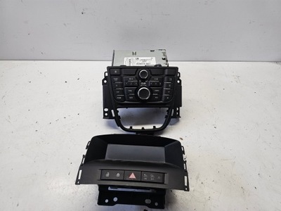 OPEL ASTRA J 4 IV RADIO CD 400 20983513 KOMPLEKTAS 