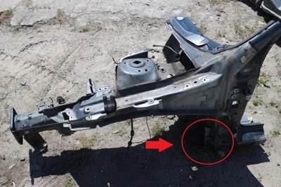 Чверть лонжерон лівий перед ліва volvo v60 s60 2013- lift фото №1