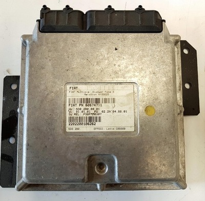 KOMPIUTERIS FIAT MULTIPLA BIPOWER 4100025 60674731 