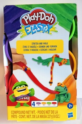 Hasbro Play-Doh Elastix 4 kolory