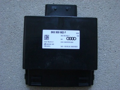Блок керування напруги audi a6 c7 8k0959663f фото №1