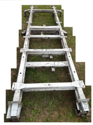 Mb sprinter w907 рама одинарні колесо довгий фото №1