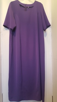 sukienka fioletowa