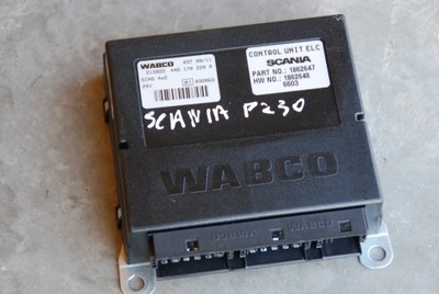 Блок керування ecas scania r 1862647 фото №1