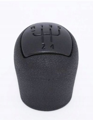 Ручка переключения передач renault clio ii thalia czarna фото №1