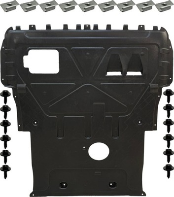 Vw crafter man tge 2017- защита двигателя клипсы фото №1