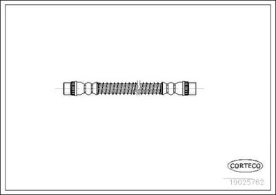 ПАТРУБОК ТОРМОЗНОЙ GIĘTKI FIAT SCUDO 95-06 ЗАД