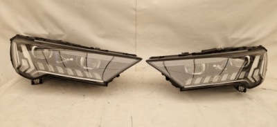 Audi sq7 q7 lift 4m0 laser led лампи передні права ліва комплект фото №1
