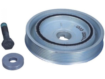 Шкив коленчатого вала ze болтами citroen c5 ii, c5 iii, c6, c8, c-crosser, фото №1