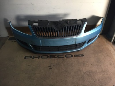 Skoda roomster 10r бампер перед фото №1