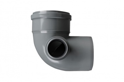 KOLANO KANALIZACYJNE PP 110/50/90/90 Lewe PCV