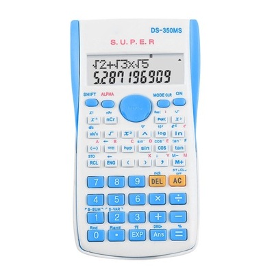 12 cyfr kalkulator naukowy 240 funkcje statystyki