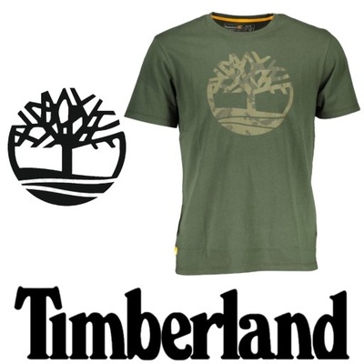 T-shirt męski TIMBERLAND ZIELONY r. XL