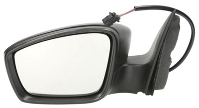 Дзеркало електричний skoda rapid 2012- ліва фото №1