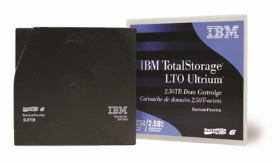 Taśma IBM LTO Ultrium 6 2.5TB / 6.25TB