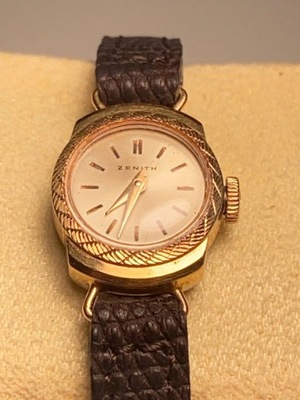 Luksusowy zegarek damski Zenith Swiss gold 18K