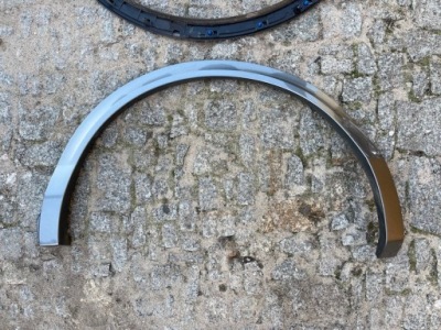 Nissan qashqai ii j11 накладка крила задній лівий фото №1