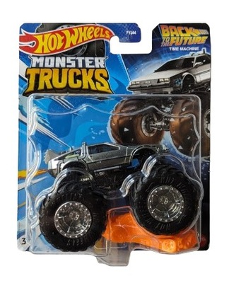 HOT WHEELS - Back to the Future - Monster Trucks Time Machine FYJ44 NOWY