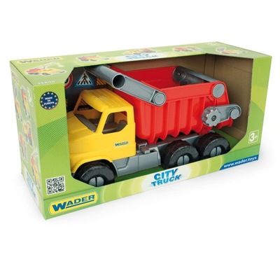 Wader City Truck Wywrotka 32605 dla przedszkolaka