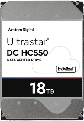 Dysk Western Digital Ultrastar DC HC550 He18 18TB 3,5" 7200 512MB SATA III