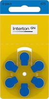 Baterie Interton 675 do aparatów słuchowych