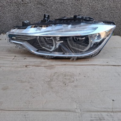 Лампа левая фара bmw 3 f30 f31 15-18 lci lift full led org. фото №1