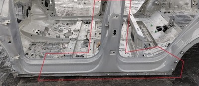 Чверть поріг лівий блок двигуна середній volkswagen id.4 vw id4 фото №1