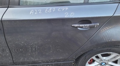 Двері лівий задня задні bmw 1 e81 e87 a22 sparkling graphite c77 фото №1