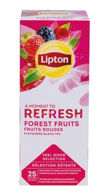 Herbata LIPTON Refresh Forest Fruits 25 torebek