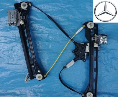 MERCEDES CLS W218 LIFT DEVICE GLASS FRONT RIGHT NEW W-WA  