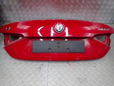 Alfa romeo giulia veloce кришка багажника задня задня комплектна фото №1