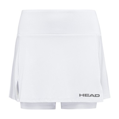 Spódnica tenisowa HEAD Club Basic biała 814399 M