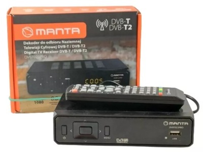 DEKODER DVBT2 MANTA DVBT023PRO