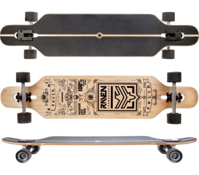 Longboard Raven Solid ABEC-9