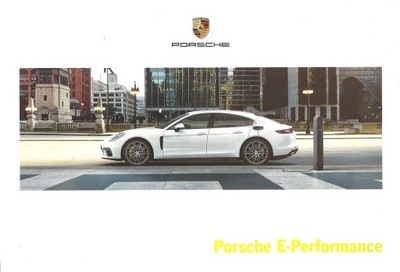 Prospekt Porsche E-Performance 2016 56 stron D 