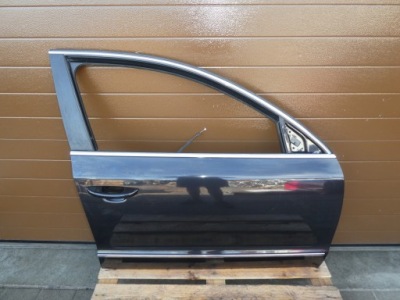Двері правий перед чорні skoda superb ii фото №1