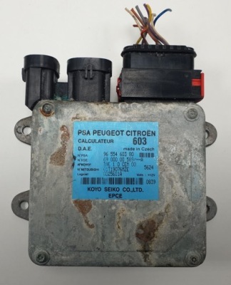 Модуль усилителя peugeot 1007 9655460380 фото №1