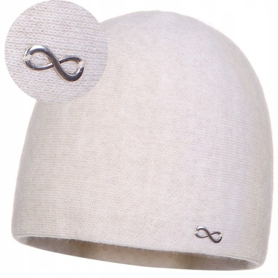 CZAPKA DAMSKA ELEGANCKA BEANIE JESIENNO ZIMOWA