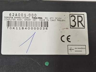 Peugeot 108 citroen c1 2 aygo 2 smart key модуль фото №1