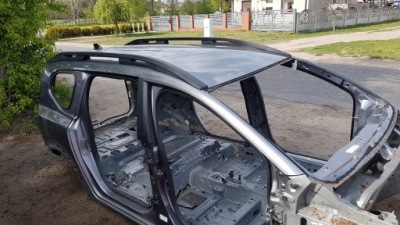 Dacia jogger дах рейлінги dlugie стійки доставка фото №1