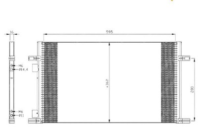 КОНДЕНСАТОР NRF 8671017594 7701045346 53321 182380N