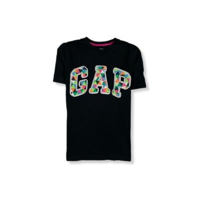 GapKids T-Shirt Koszulka Dziecięca Czarna Logo Unikat Klasyk 12Y 13Y XL