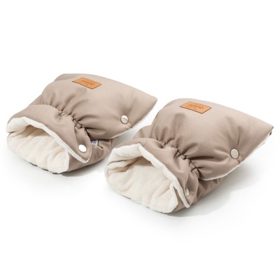 MUFKI RĘKAWICE DO WÓZKA SANEK OCIEPLANE PLUSZ 2szt