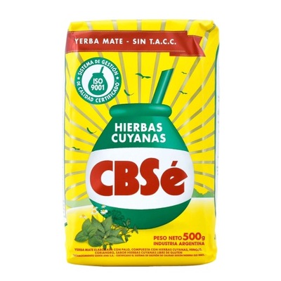 Yerba Mate CBSe Hierbas Cuyanas Intenson 500 g