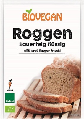 Zakwas żytni chlebowy w płynie Bio BioVegan do chleba i na chleb Vege wegan