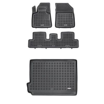 RUBBER SET MATS I MAT CITROEN C4 GRAND PICASSO II 2013-2018 7 OSOBO  