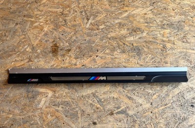 Накладка молдинг поріг bmw e46 lift m-pakiet фото №1