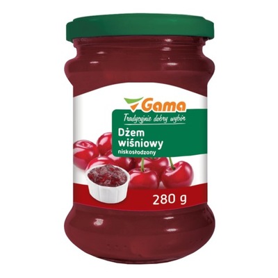 Dżem wiśniowy GAMA 280g