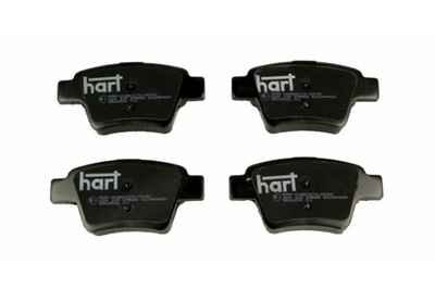 HART ZAPATAS DE FRENADO PARTE TRASERA CITROEN C4 1.4-2.0HDI 04-  