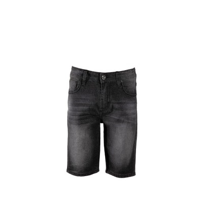 Krótkie męskie spodnie jeans spodenki jeansowe 34